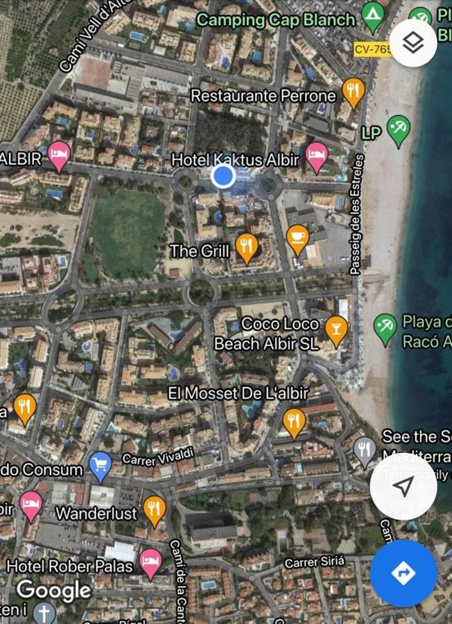 Bright Sunny Albir Beach Apartment El Albir Exteriér fotografie